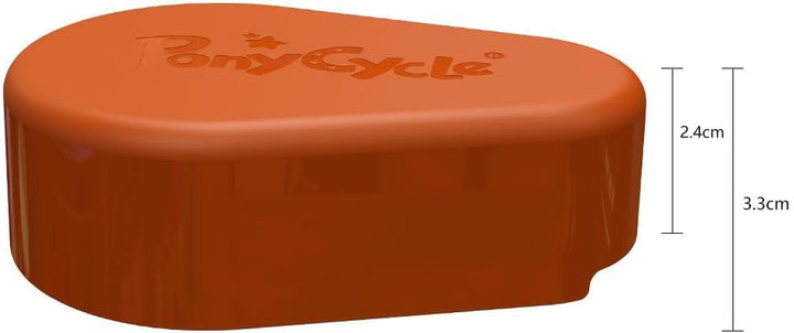 PonyCycle Pedalpad für Aufsitzspielzeug Modell E Grösse 3/4 Braun und Hellbraun Pferd, Kunststoff Pe