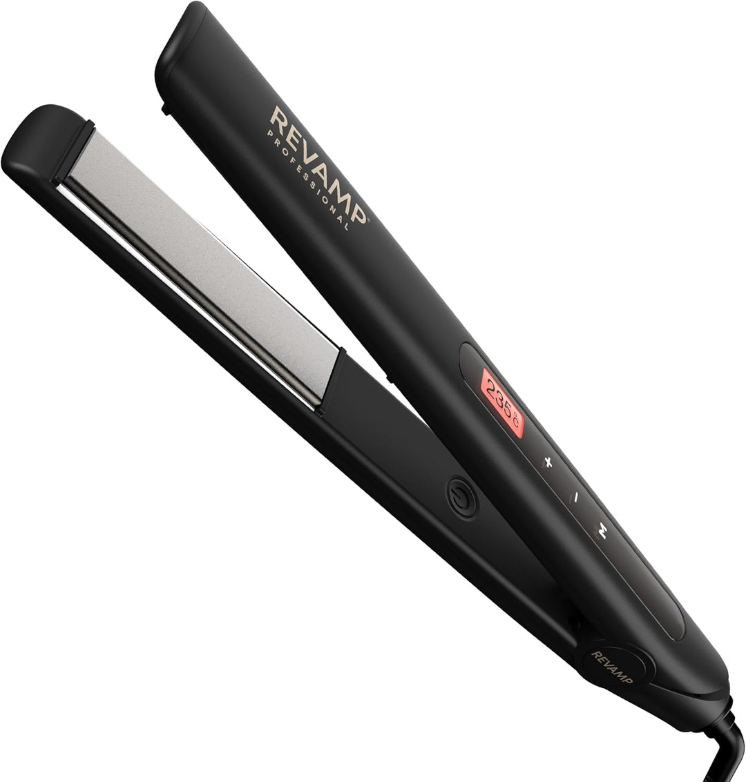 Revamp Progloss Touch Digital Keramik Glätteisen, für professionelles Glätten und Locken, mit optima