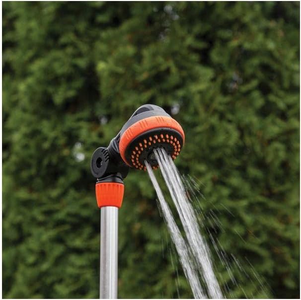 Bradas Verstellbare Gartendusche für den Aussenbereich auf beweglichem Spiess