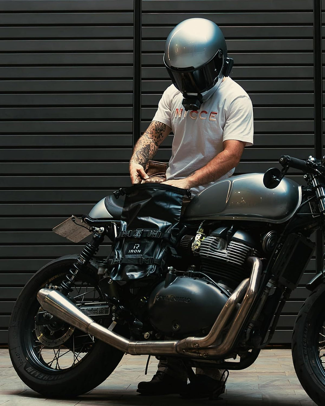 Sturzbügeltaschen Motorrad – 2×5L wasserdichte Crash Bar Bags aus 500D PVC, robuste Universal-Seiten