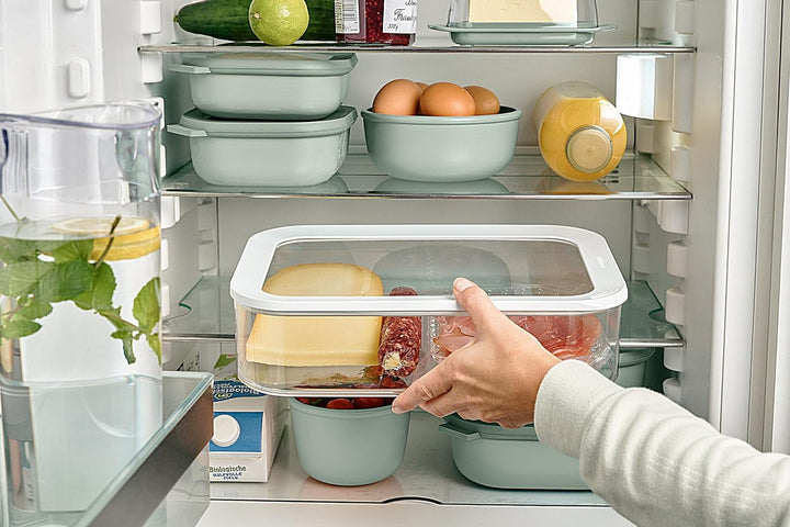Mepal Multi Bowl Cirqula Round - Mikrowellen Geschir - Geeignet als Luftdichte Aufbewahrungsbox für