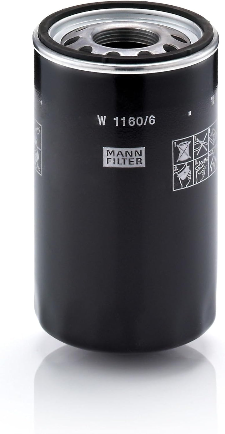 MANN-FILTER W 1160/6 Ölfilter – Für Nutzfahrzeuge