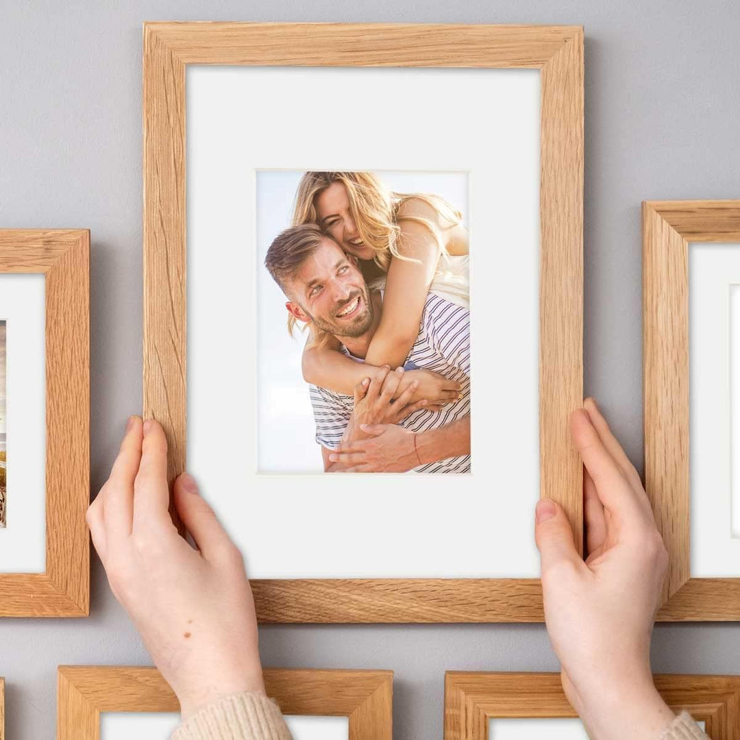 PHOTOLINI Passepartout Karton, 1,5 mm, säurefrei, alterungsbeständig, Schrägschnitt - Präsentation &