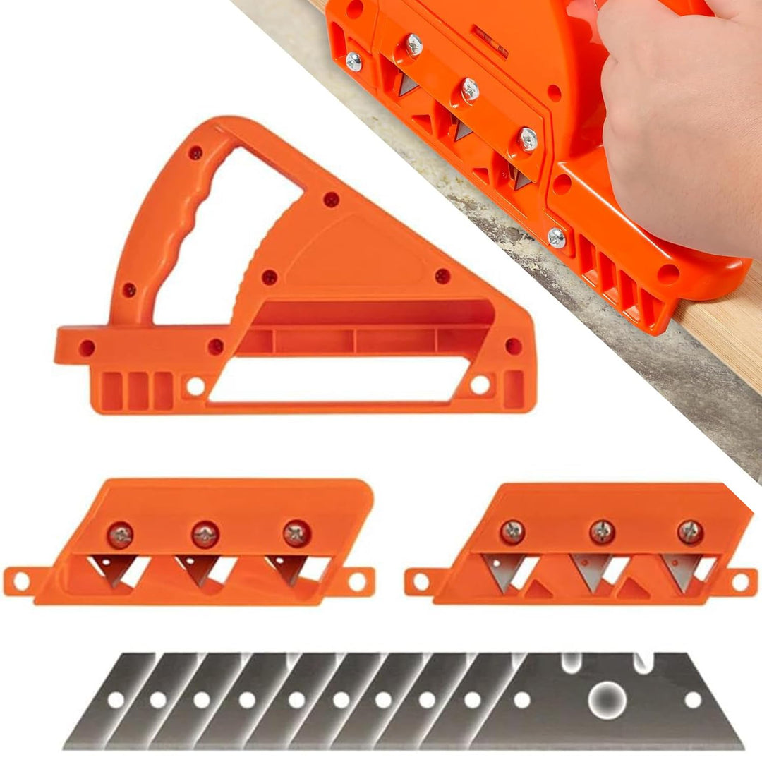 Kantenhobel für Gipskarton mit 45° und 60°, Gipskartonplatten Schnellschneider, Holzbearbeitung Hand