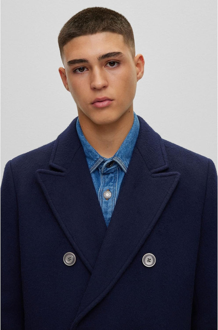 HUGO Herren Coat 106 Dark Blue405, 106 Dark Blue405
