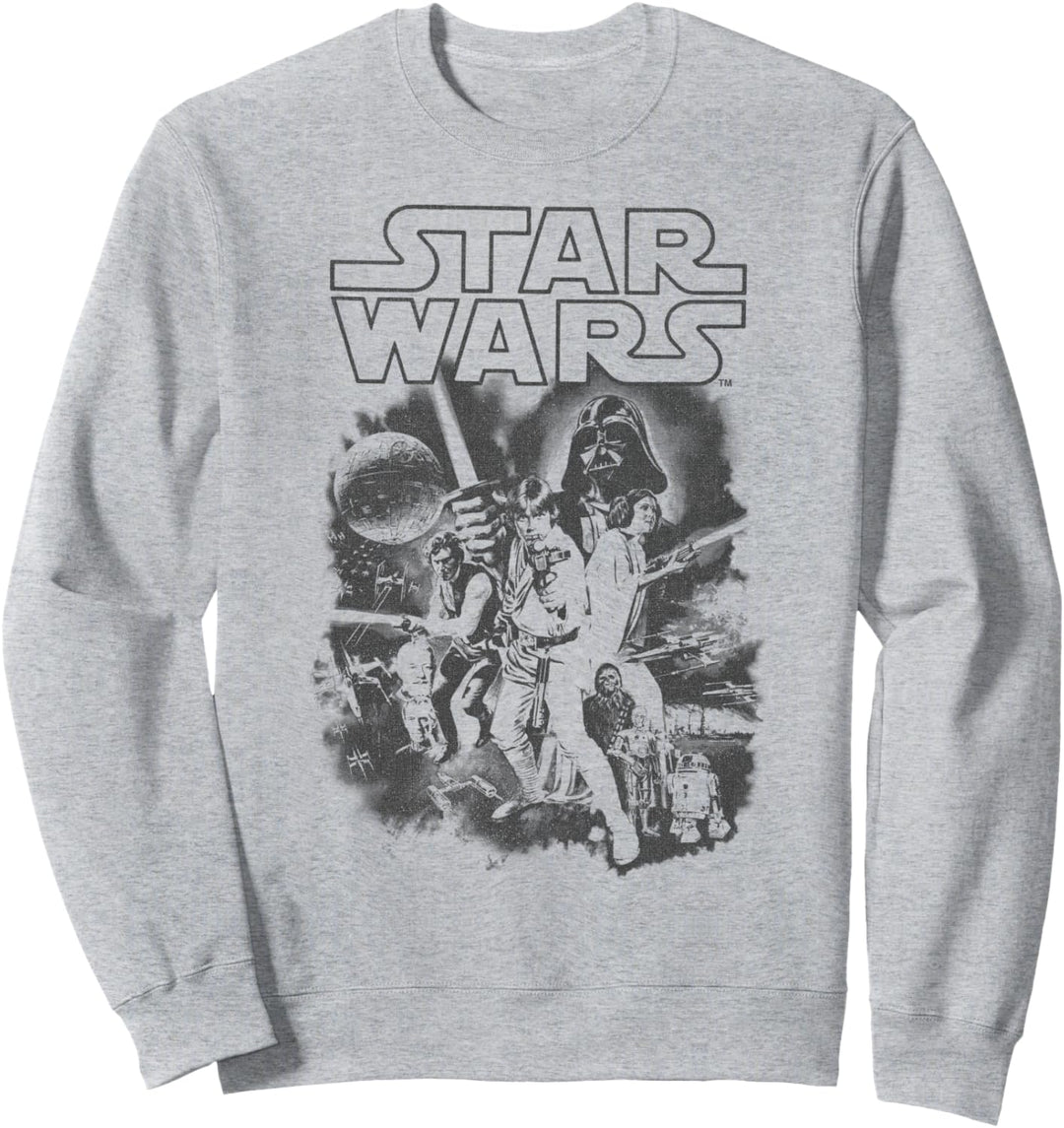 Star Wars Classic Group Poster Sweatshirt