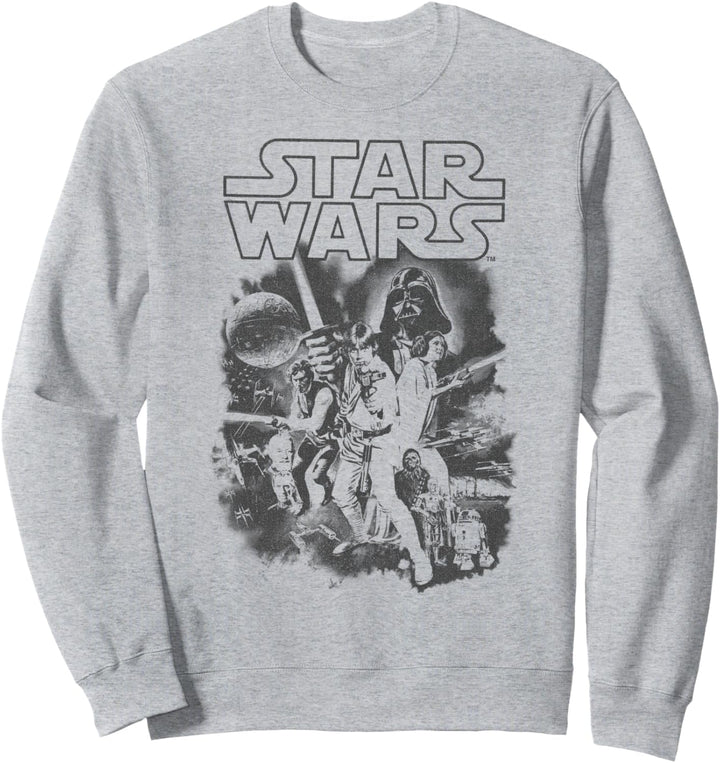 Star Wars Classic Group Poster Sweatshirt