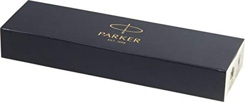 Parker S0767120 Urban-Kugelschreiber (Metro metallic mit Chromverzierungen, blaue Tinte) Geschenkbox