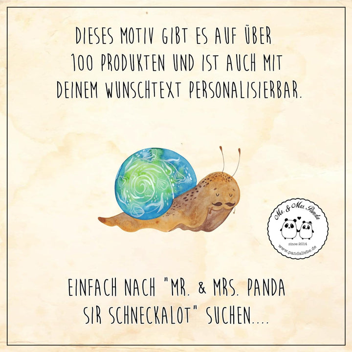Mr. &amp; Mrs. Panda Motiv WC Sitz Sir Schneckalot - Geschenk, WC-Sitz, Klodeckel, Toilette, Tiermotive,