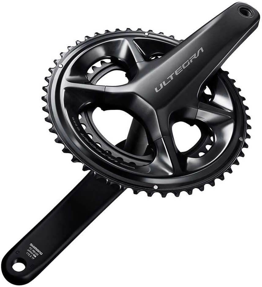 Shimano Unisex – Erwachsene Ultegra FC-R8100 Kettenradgarnitur, Schwarz, Einheitsgrösse