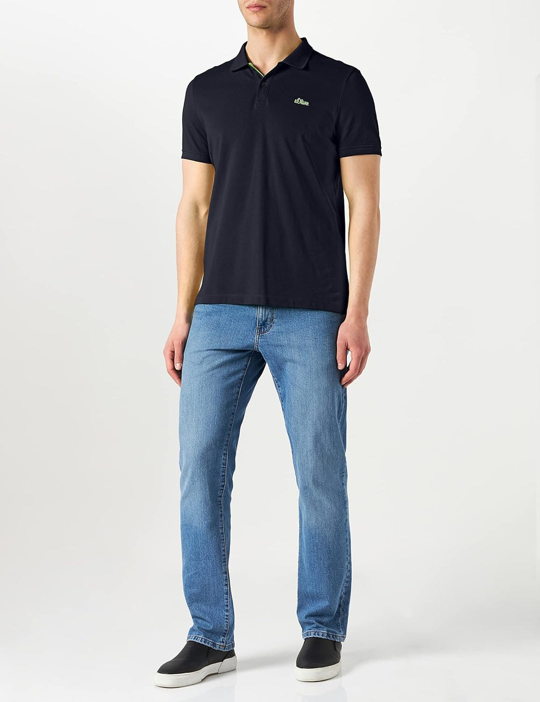 s.Oliver Herren Poloshirt M Blau (Medieval Blue Aop 58a1), M Blau (Medieval Blue Aop 58a1)