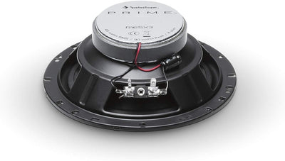 Rockford Fosgate R165X3 Prime 6.5" Full-Range 3-Way Coaxial Speaker (Pair), black 6.5-Inch, 6.5-Inch