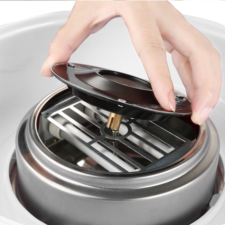 XUANYU 450W Zuckerwattemaschine Set für Zuhause Cotton Candy Machine mit Messlöffel und 10er Stäbche