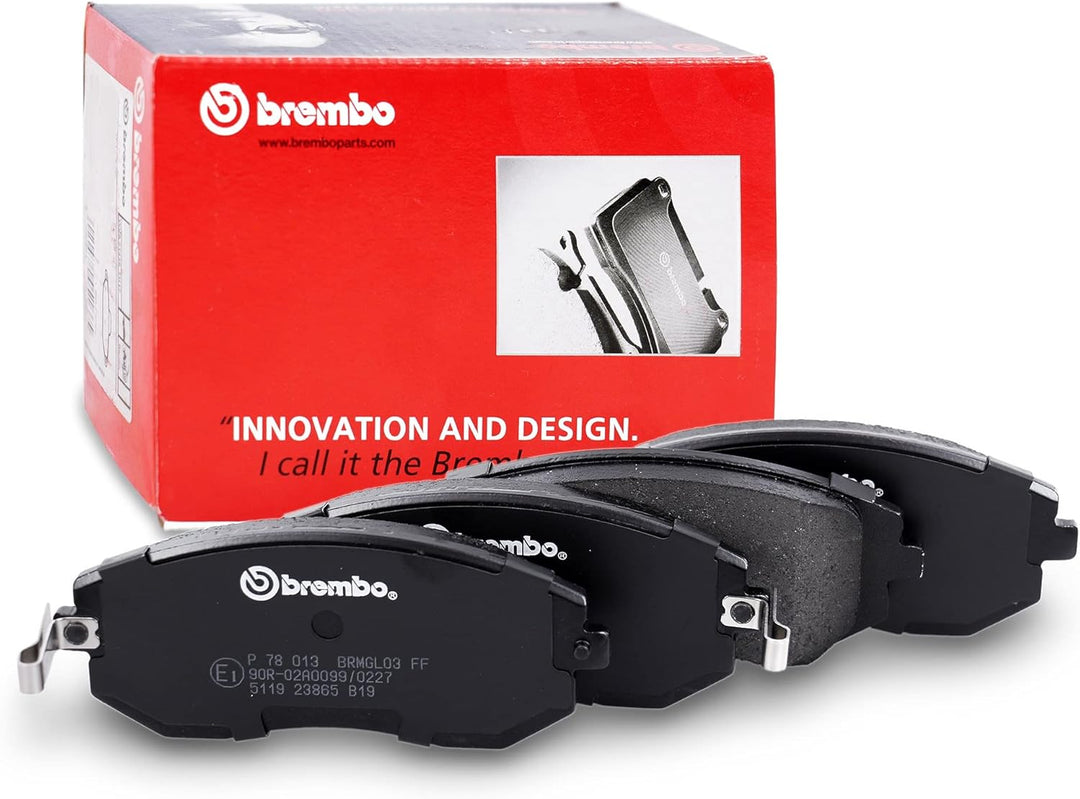 Brembo P 78 013 Bremsbelagsatz, Scheibenbremse - (4-teilig)