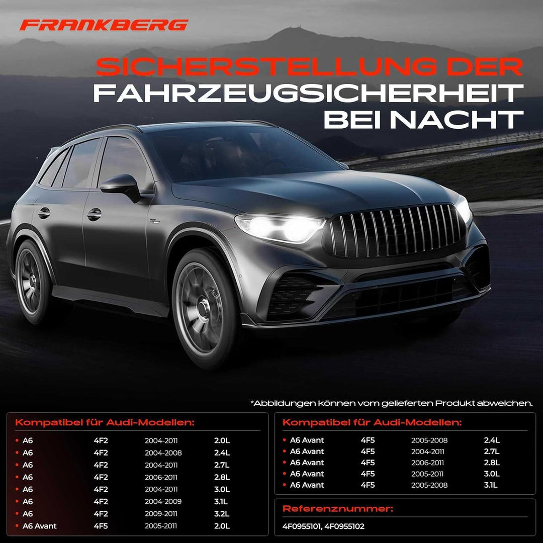 2x Scheinwerferreinigung Waschwasserdüse Links + Rechts für A6 4F2 A6 Allroad 4FH A6 Avant 4F5 Alle