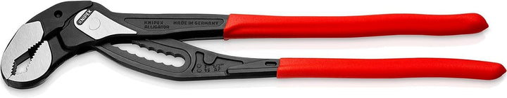 KNIPEX Alligator XL, Wasserpumpenzange | Rohrzange, sehr gross, Chrom-Vanadium, atramentiert, 400 mm