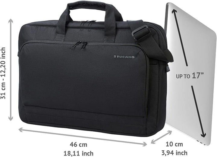 Tucano Star - Laptoptasche kompatibel mit MacBook Pro, mit Schultergurt, Kofferbefestigungsgurt, für
