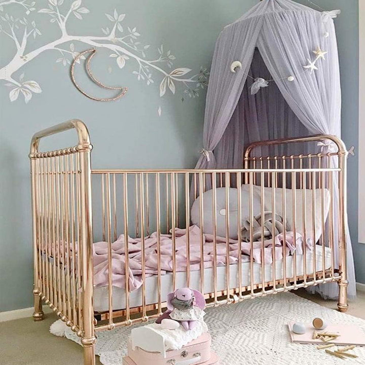Fdit Betthimmel, Elegante Farbe Kinderbettnetz Kind Baby Schlafzimmer Baldachin Mesh FüR Schlafzimme