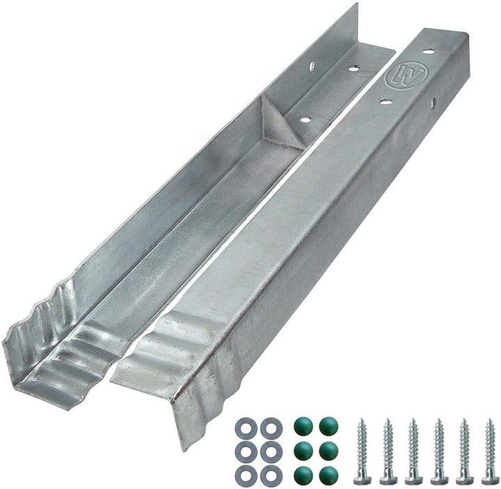 Wickey SolidLock Winkelanker aus feuerverzinktem Stahl für Spieltürme, Schaukeln, Stelzenhäuser - 8e