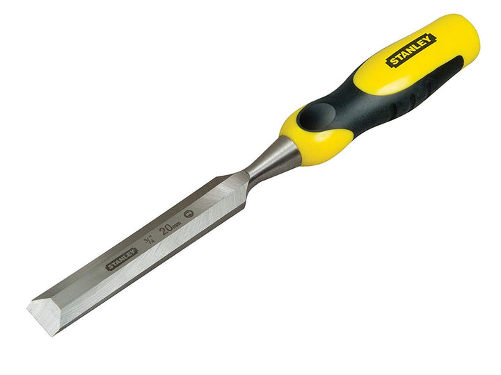 Stanley Dynagrip Stechbeitel, 20mm Eisenlänge, Karbonstahl, Chrom-Stahl-Legierung, Schlagkappe aus S
