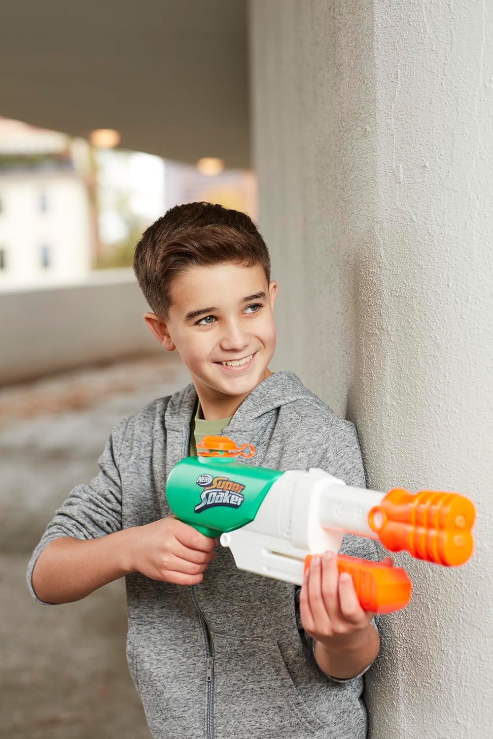 Nerf Super Soaker Hydro Frenzy Water Blaster, Wild 3-In-1 Soaking Fun, Adjustable Nozzle, 2 Water-La