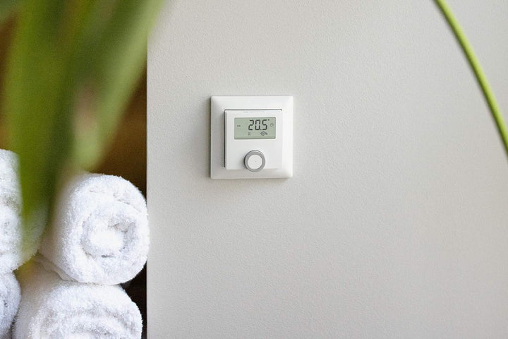 Bosch Smart Home Raumthermostat für Fussbodenheizungen mit kabelgebundener Steuerung, 24 V, kompatib