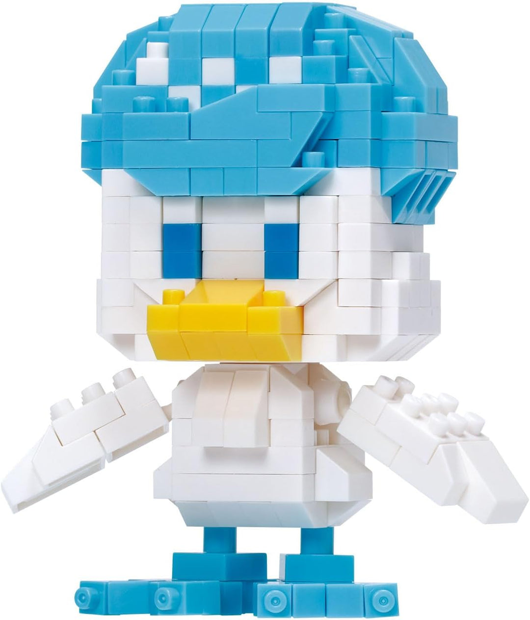 Bandai - Nanoblock - Kwaks (Quaxly) - Pokémon - Mini-Bausteinfigur - Konstruktionsspiel - Bausatz fü
