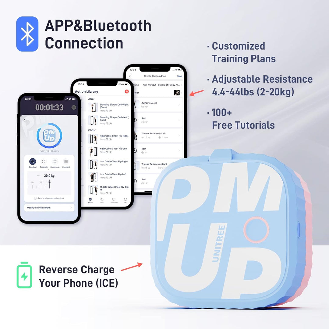 Unitree Fitness Pump Pro Trainingsausrüstung Kabelmaschine Heim-Fitnessstudio Heimtrainingseinrichtu