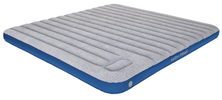 High Peak Unisex Cross Beam King extra long Luftbett, mit integrierte Fusspumpe und Anti-Rutsch Funk