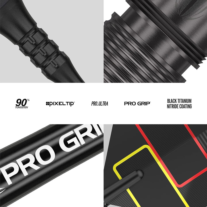 Target Darts Soft.G.Clemens BLK 19g. 90% Schwarz 19gr, 19gr