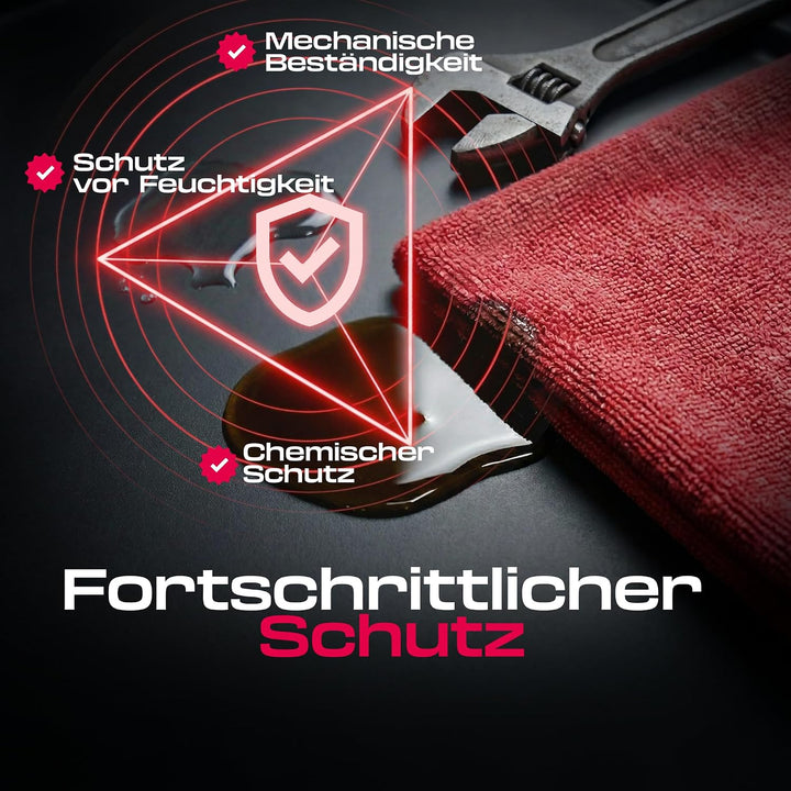 M MOTOS Kofferraum Schutzmatte passt für Nissan NV200 ab 2009 Robuste 3.5mm TPE Gummimatte Aussenber