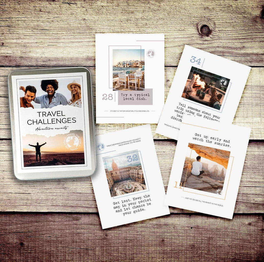 Everywhen 50 Travel Challenges – Mach Deine Reise zum unvergesslichen Abenteuer | Entdecke die Welt