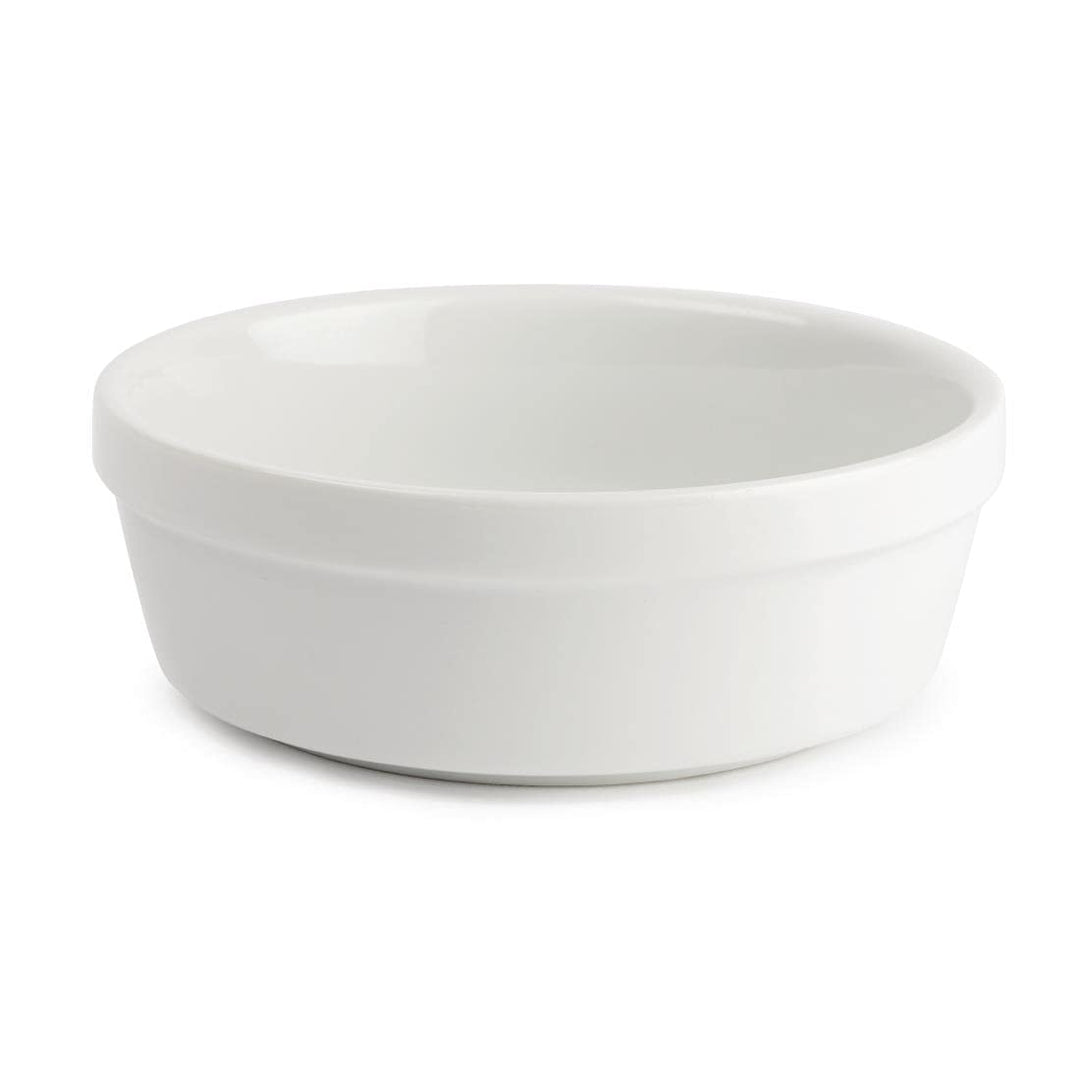 Olympia Whiteware runde Auflaufförmchen 11,9cm