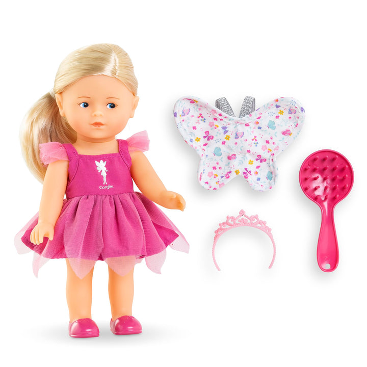 Corolle - MES Mini Corollines Set Rosy Fee, 20 cm, ab 3 Jahren, 9000240180