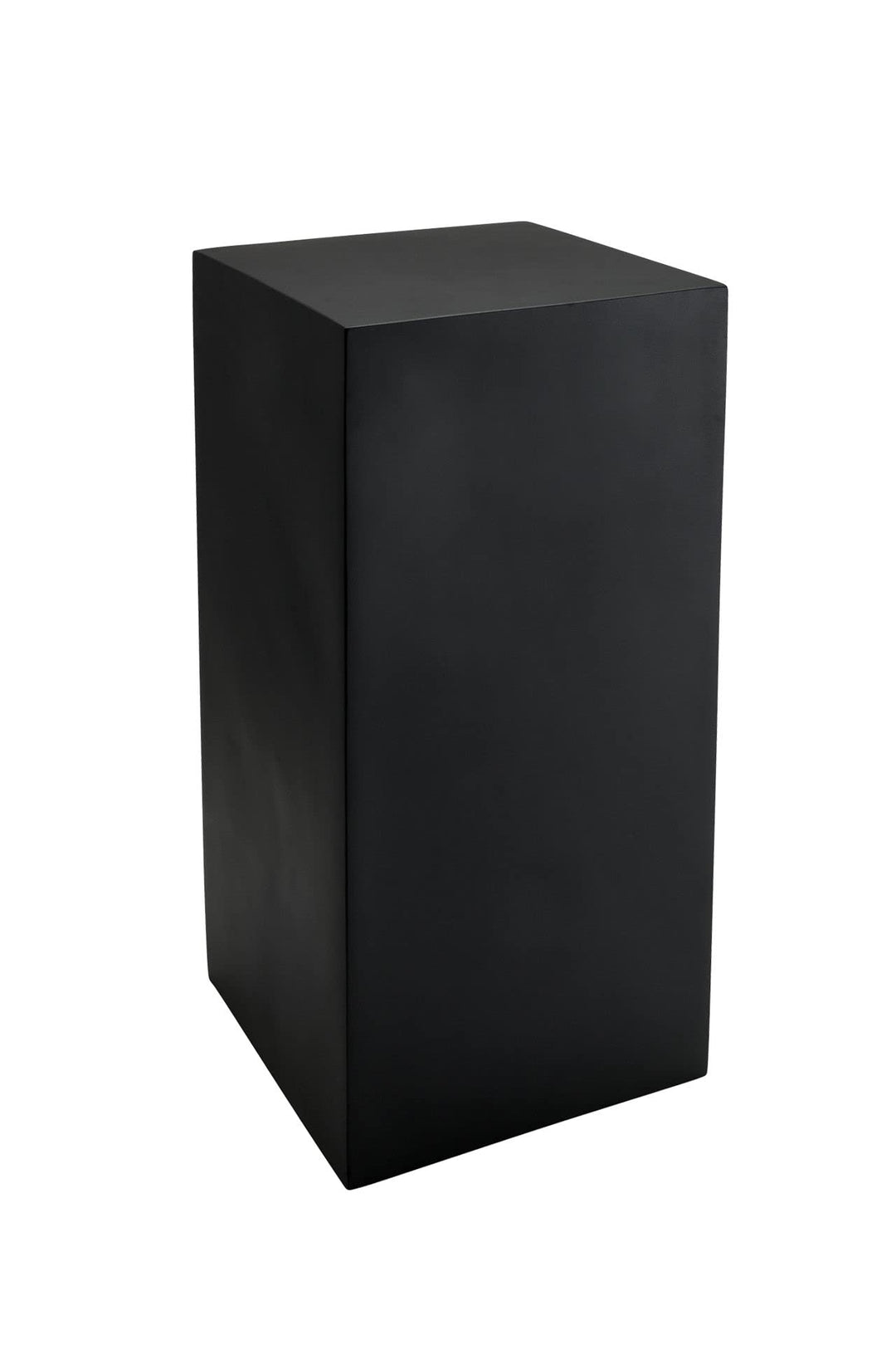 VIVANNO Podest Deko-Säule Stele Blumenständer Fiberglas Anthrazit 30x30x60 Anthrazit Matt 30x30x60 c