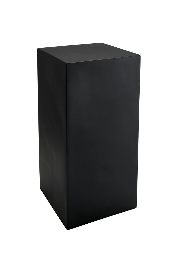 VIVANNO Podest Deko-Säule Stele Blumenständer Fiberglas Anthrazit 30x30x60 Anthrazit Matt 30x30x60 c