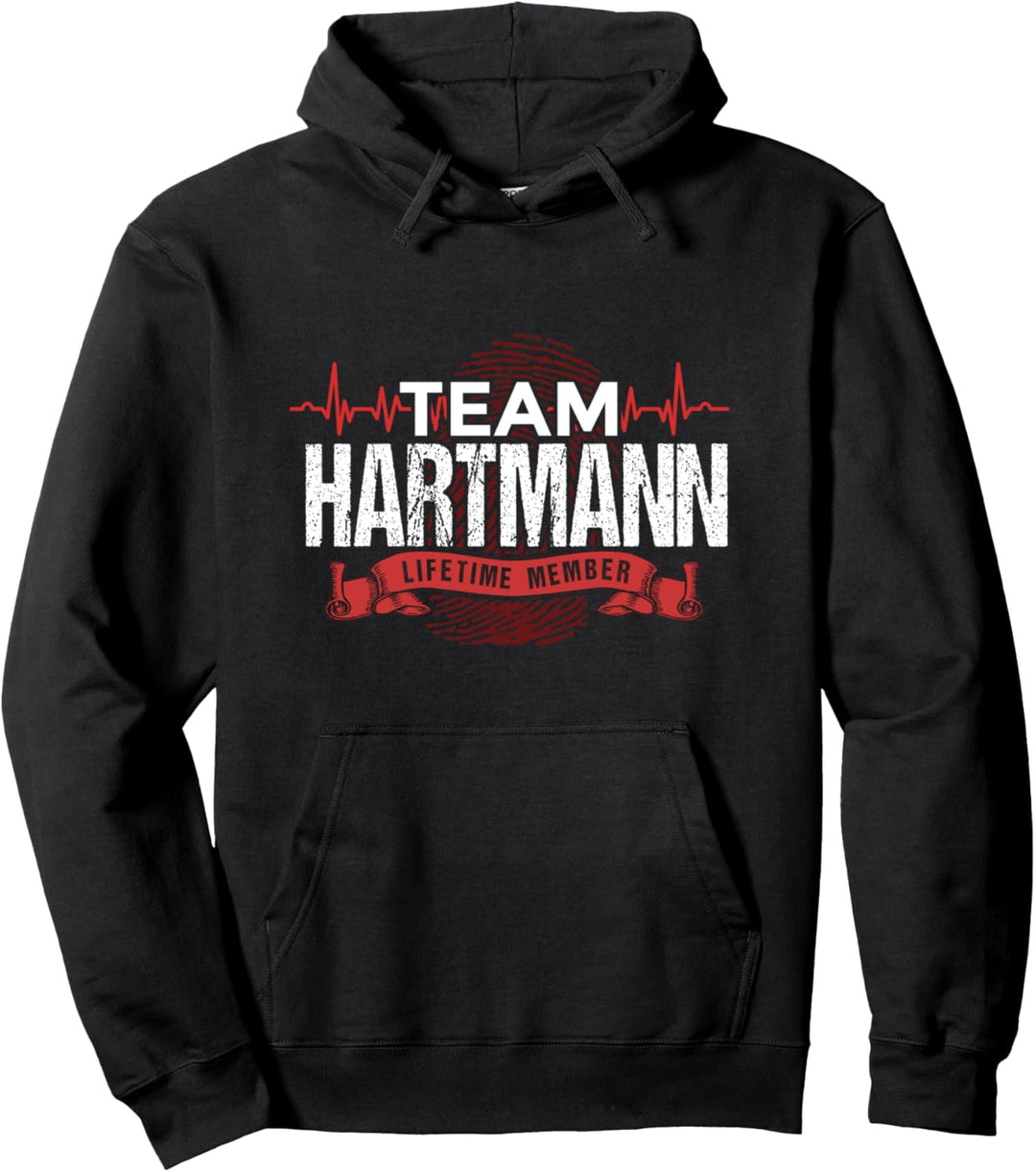 HARTMANN TEAM Familientreffen DNA Heartbeat Lifetime Pullover Hoodie