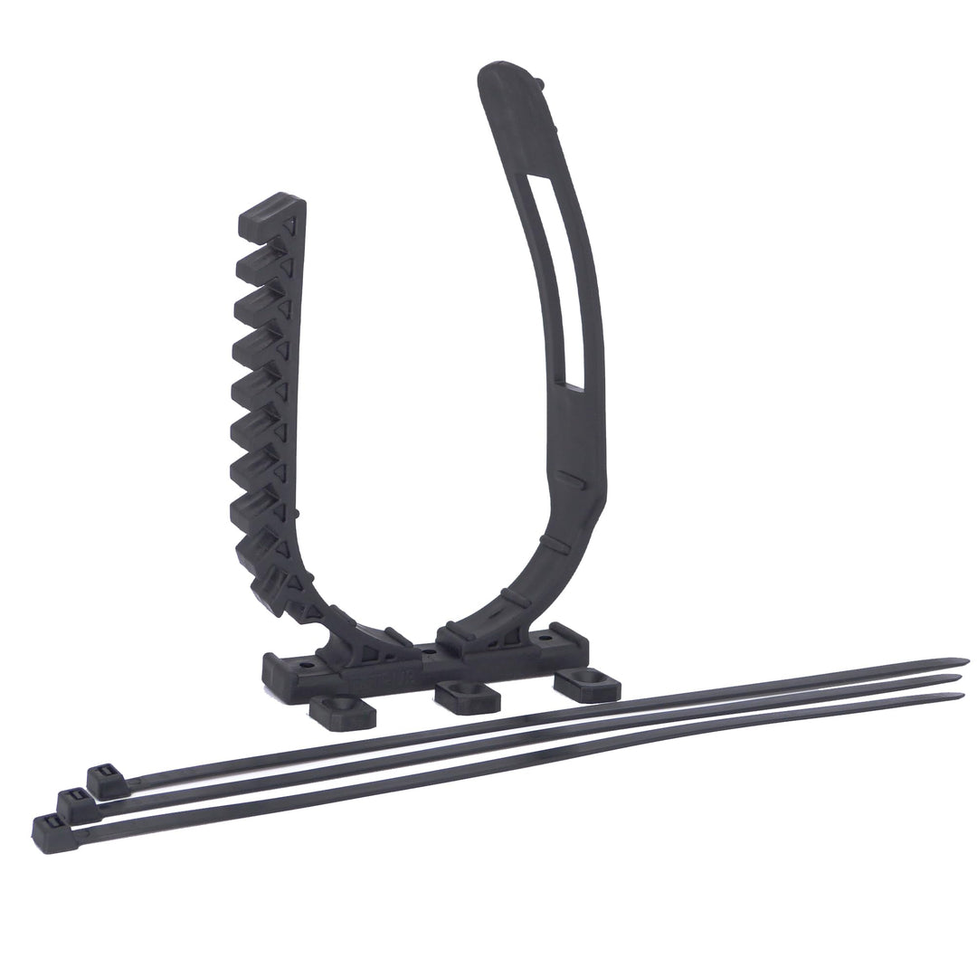 MAX Gummi-Montageklammer 80-120mm 1Stk. Kabel, Werkzeug, Offroad, Haushalts- und Militärklemme. Werk