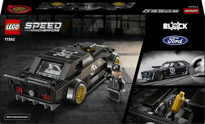 LEGO Speed Champions Ken Blocks 1965 Ford Mustang Hoonicorn V1 - Muscle Car Spielzeug - Modellbau mi