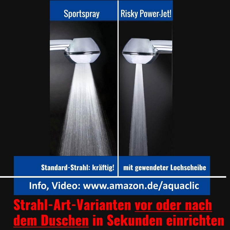 Brause SwissClima SUSI POWER! kräftiger Druck und dennoch Wassersparen: verkalkungsfrei, 1 Mengenreg