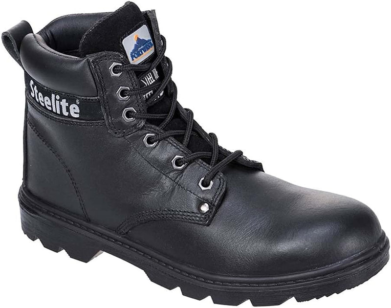 Portwest Steelite Thor Sicherheitsstiefel S3, Grösse: 41, Farbe: Schwarz, FW11BKR41 41 EU Schwarz, 4