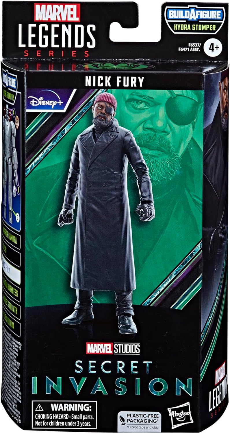 Hasbro Marvel Legends Series Nick Fury, 15 cm grosse Secret Invasion Marvel Legends Action-Figur