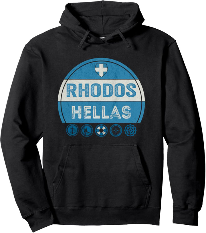 Rhodos Griechenland Souvenir Pullover Hoodie