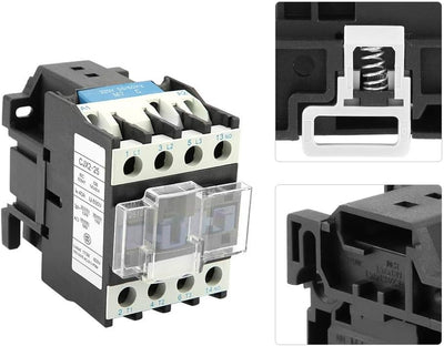 Hochleistungs-Wechselstromschütz CJX2-2510 220V 25A Hochempfindlicher Ersatz für industrielle Elektr