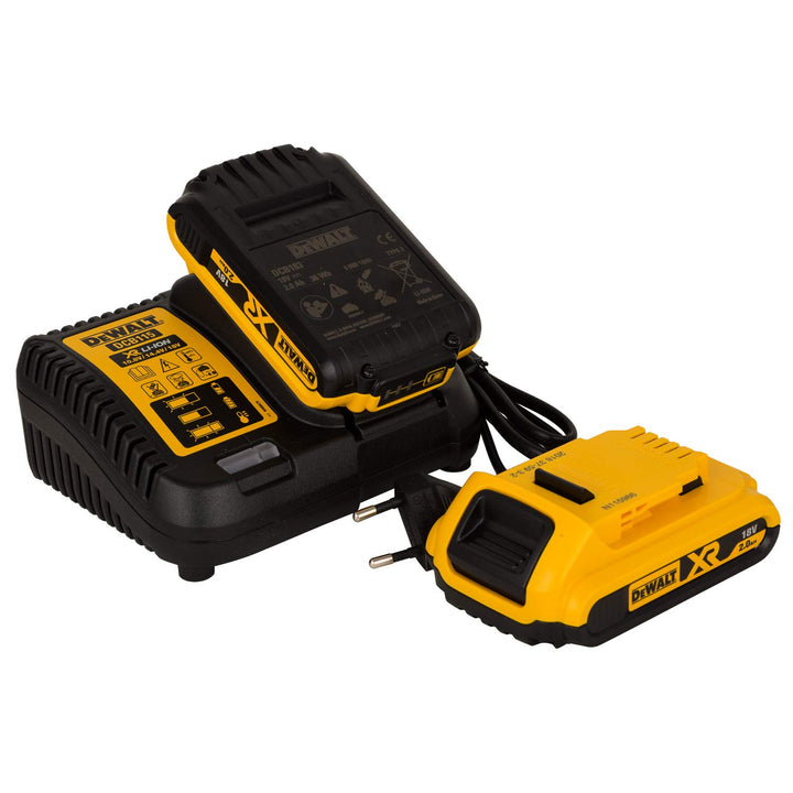 DeWalt DCB115D2-QW Akku-Kit (2 x 18 V / 2 Ah plus DCB 115), 18 V