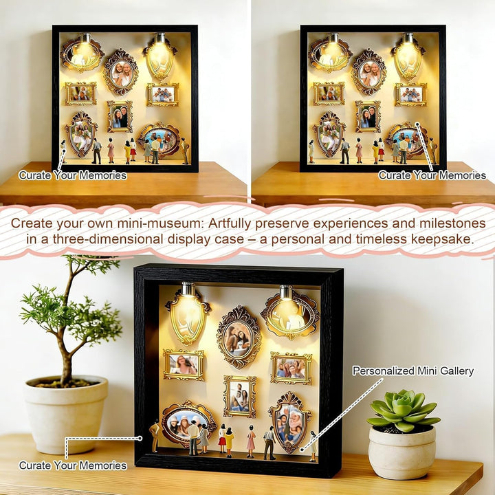 DIY Mini Museum Silhouette Box, DIY Mini Museum Bilderrahmen, Museum of Us