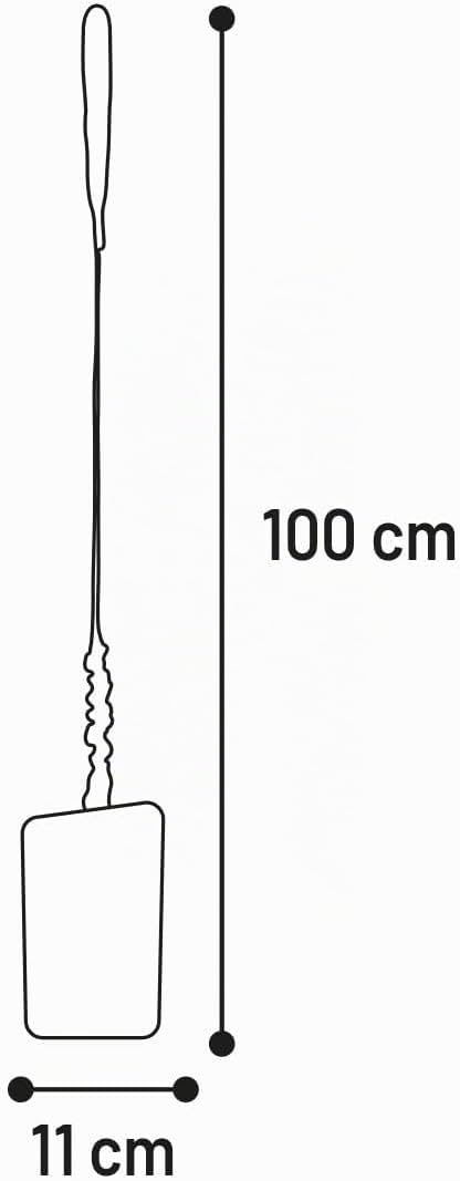 Flamingo Hundespielzeug – Furtra Chaser Bungee Kaninchenfell L – elastischer Griff – Länge 100 cm –