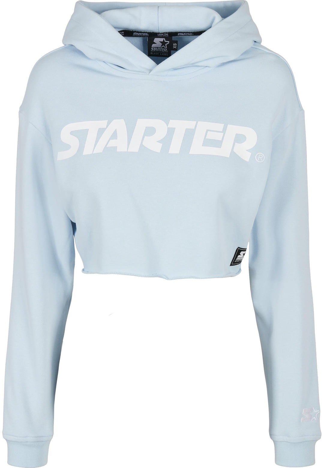 STARTER BLACK LABEL Damen Ladies Starter Cropped Hoody, Icewaterblue