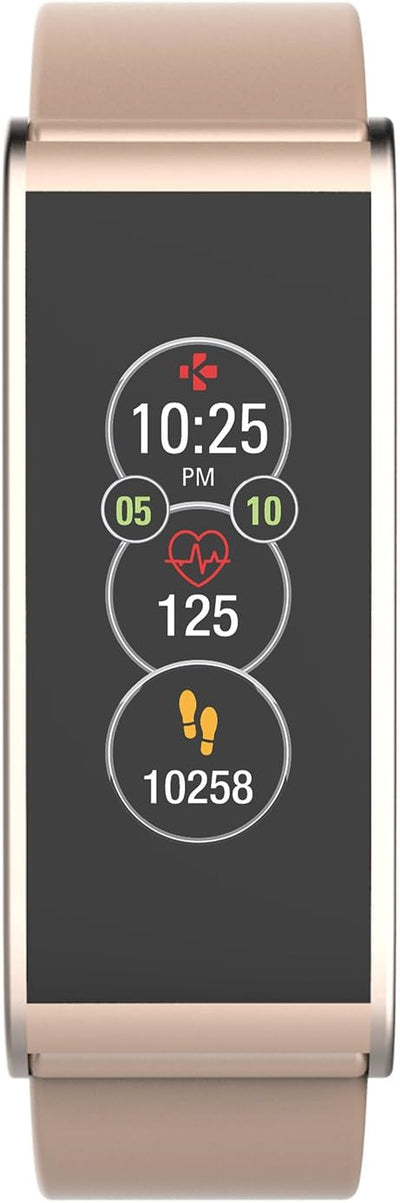 MyKronoz ZeFit4 HR Aktivitätstracker mit Herzfrequenzmonitor, Farbtouchscreen und smarten Benachrich