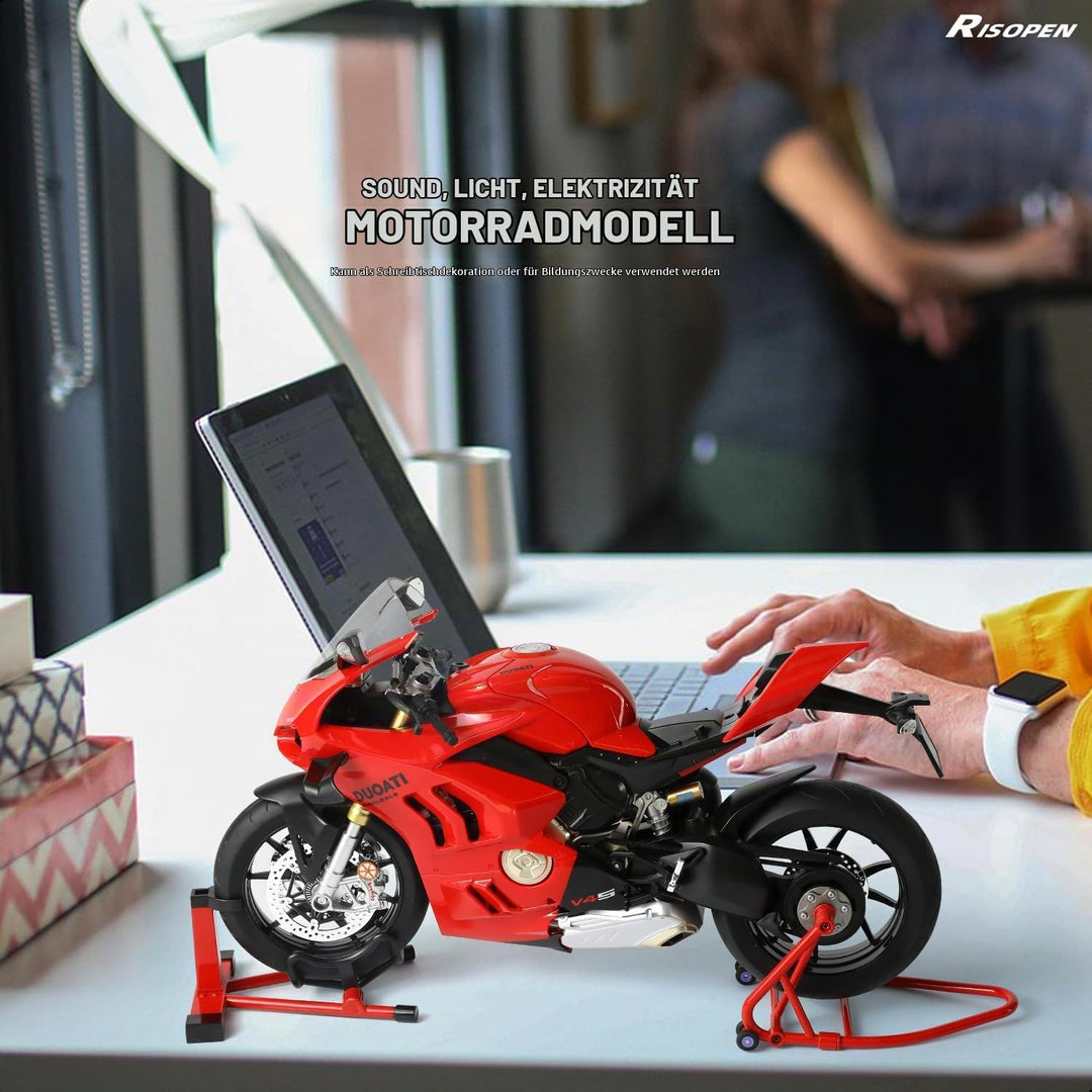 1:6 Motorradmodell Mi044-rot, Mi044-rot